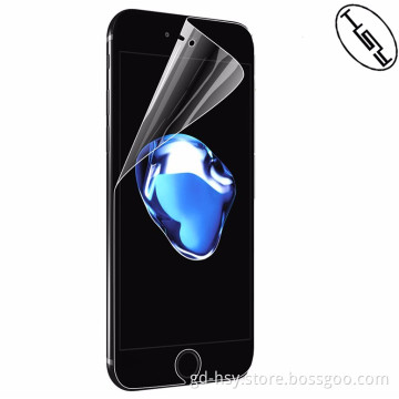 HHUYSHE TPU cell phone use screen guard for iphone 7 screen protector 9h tempered glass